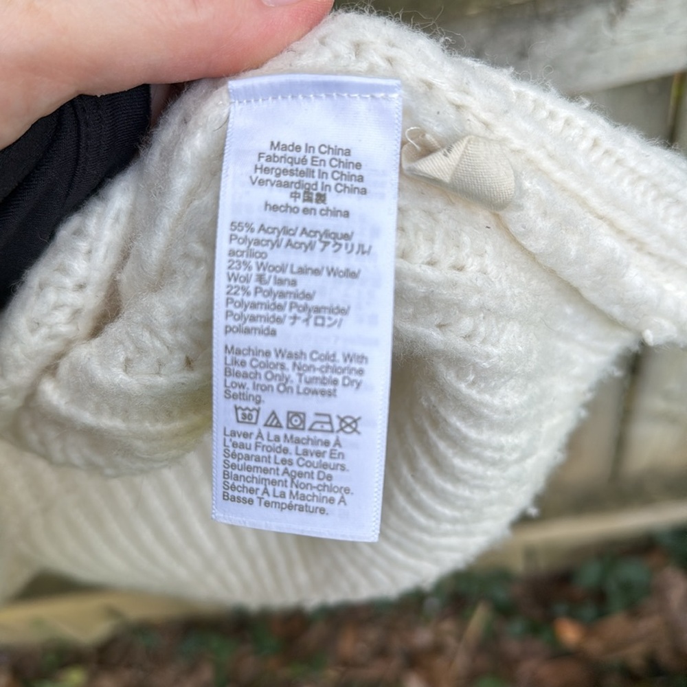 Madewell Ivory Cable Knit Sleeveless Sweater Tank - Picture 12 of 14